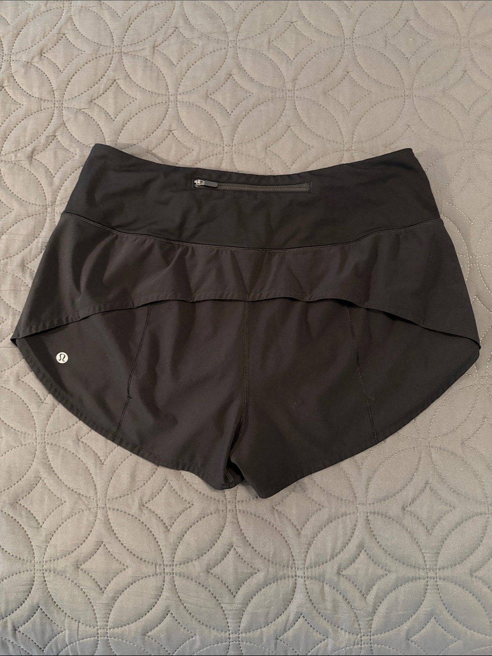Lululemon Athletica Black Athletic Running Shorts -sz 10